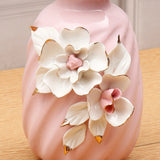 Magnolia Swirl Vase