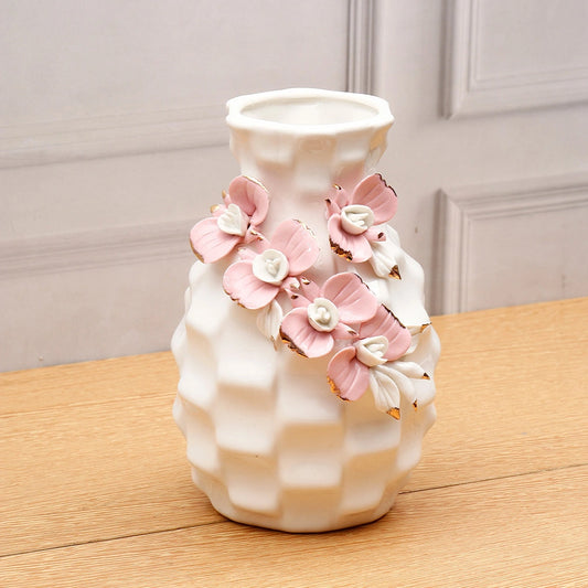 Lattice Blossom Vase