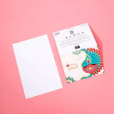Pack of 50 Diwali Diya Greeting Card