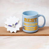 Rakhi for Brother Gift Set with Blue Mug - Evil Eye Rakhi, Raksha Bandhan Gift