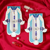 Pack Of 2 Evil Eye Clover Rakhi
