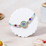 Rakhi for Brother with Best Brother Ever Mug - Sunburst Evil Eye Rakhi Gift Set