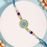 Pack Of 5 Evil Eye Mandala Rakhi