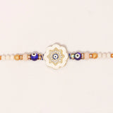 Evil Eye Floral Rakhi
