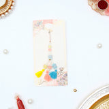 Yin Yang Harmony & Pastel Tri-Tassel Rakhi Set