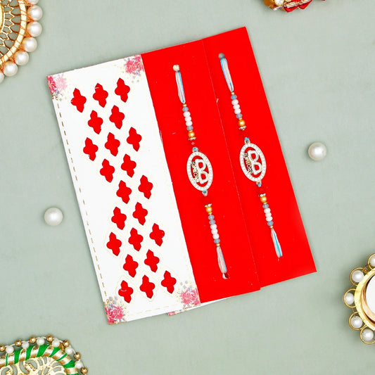 Pack Of 2 Cool Brother Rhinestone Rakhi