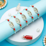 Pack Of 5 Cool Brother Rhinestone Rakhi