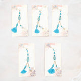 Pack Of 5 Teal Tint Lumba Rakhi