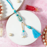 Pack Of 5 Teal Tint Lumba Rakhi