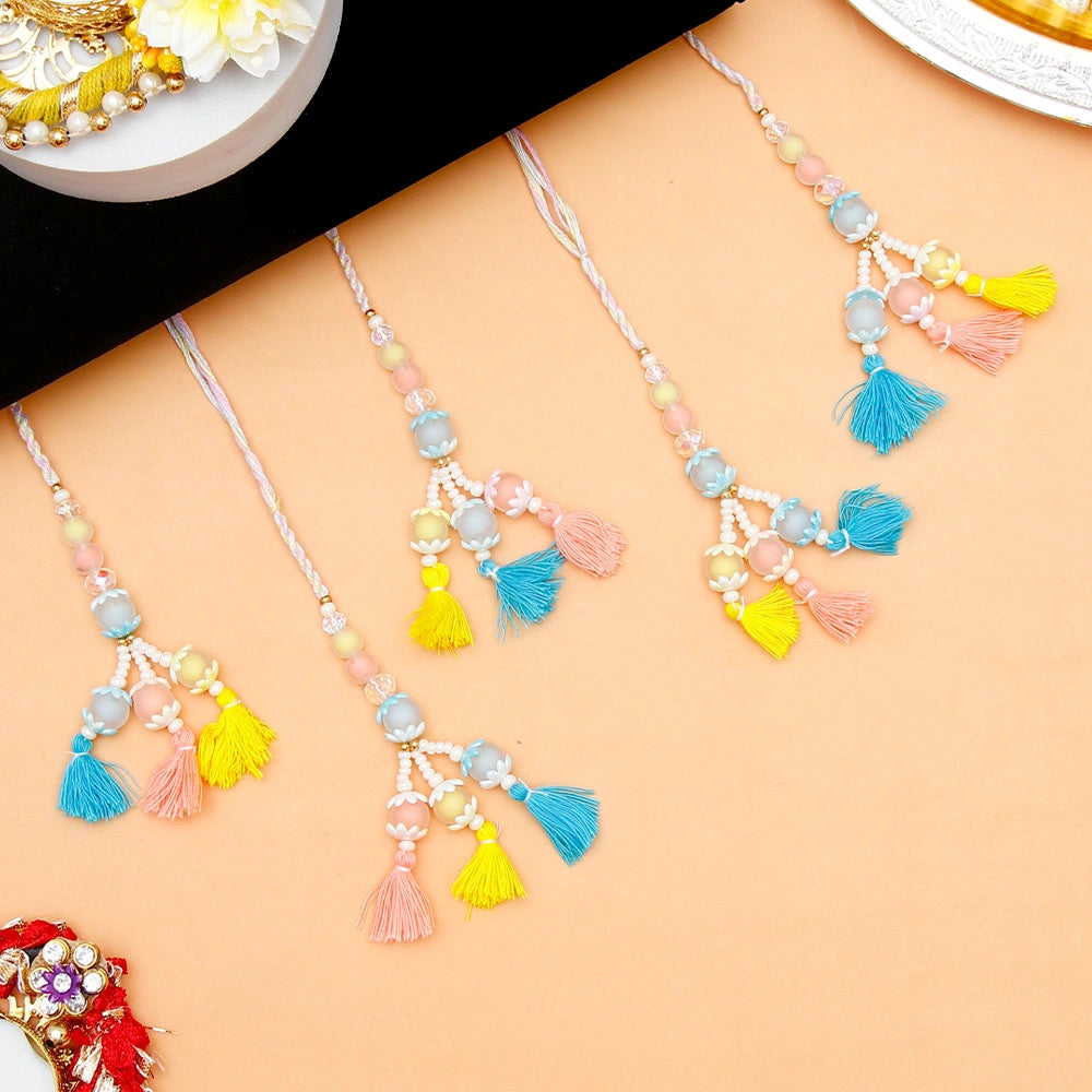 Pack Of 5 Whimsical Lumba Rakhi