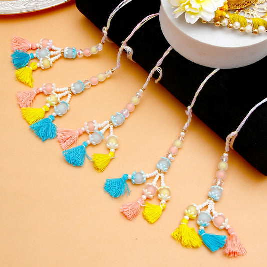Pack Of 5 Whimsical Lumba Rakhi
