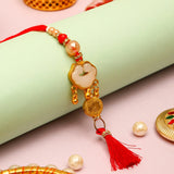 Pack Of 3 Golden Crimson Lumba Rakhi