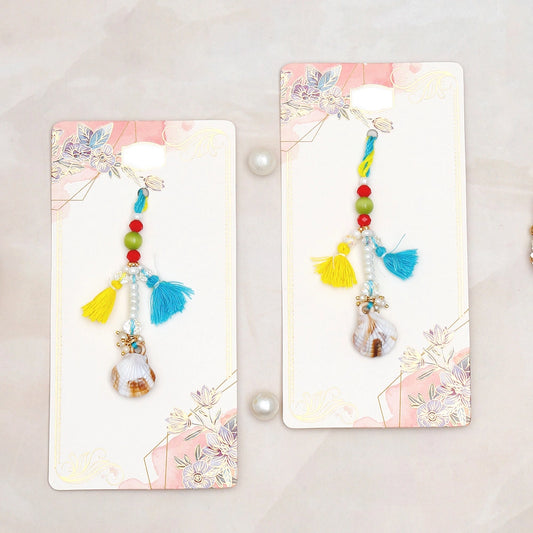Pack Of 2 Sea Shells Lumba Rakhi