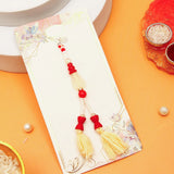 Pack Of 3 Beads And Pearls Lumba Rakhi