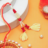 Pack Of 3 Beads And Pearls Lumba Rakhi