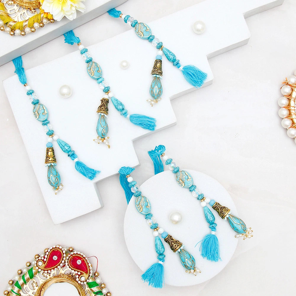 Pack Of 5 Ocean Empress Lumba Rakhi