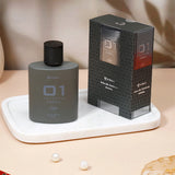 Wooden Evil Eye Beaded Rakhi & UXR Classic Oud Perfume Mug Set