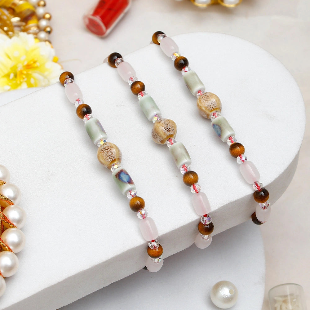 Pack Of 3 Forest Guardian Adjustable Rakhi