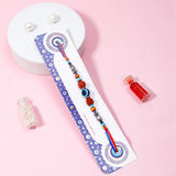Rudraksha & Evil Eye Bead Rakhi Set