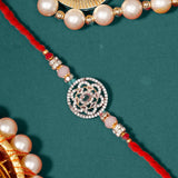 Royal Ruby Stone Rakhi