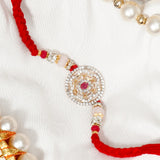 Royal Ruby Stone Rakhi