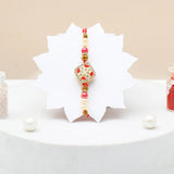 Pearl Spinning Rakhi for Brother with Best Brother Ever Mug