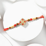 Pack Of 2 Traditional Stone Spinning Rakhi