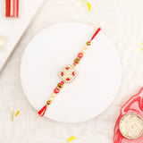 Pack Of 5 Traditional Stone Spinning Rakhi