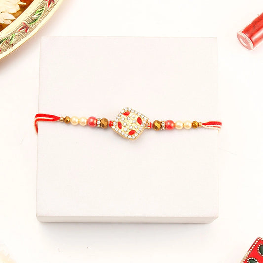 Traditional Stone Spinning Rakhi