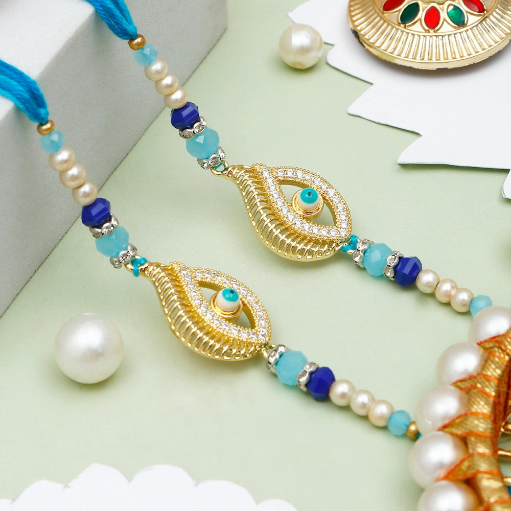 Pack Of 2 Divya Drishti Evil Eye Rakhi