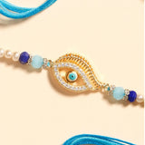 Pack Of 5 Divya Drishti Evil Eye Rakhi
