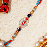 Pack Of 2 Kundan Nazar Evil Eye Rakhi