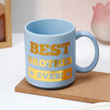 Navy Evil Eye Rakhi for Brother with Best Brother Ever Mug - Medallion Rakhi