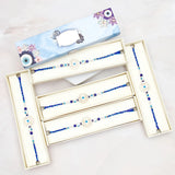 Pack Of 5 Nazar Suraksha Evil Eye Rakhi