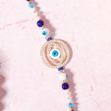 Pack Of 5 Nazar Suraksha Evil Eye Rakhi