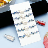 Pack Of 5 Elephant Blue Stone Rakhi
