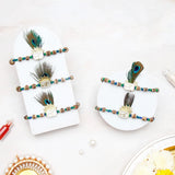 Pack Of 5 Krishna Morpankh Rakhi