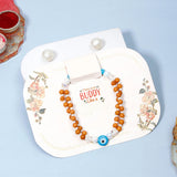 Evil Eye Double Beaded Bracelet Rakhi For Brother