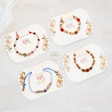 Ivory Quartet Charm Rakhi Set