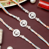 Pack Of 3 Ganesha Pastel Rakhi