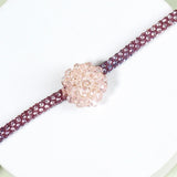 Blush Bloom Crystal Rakhi