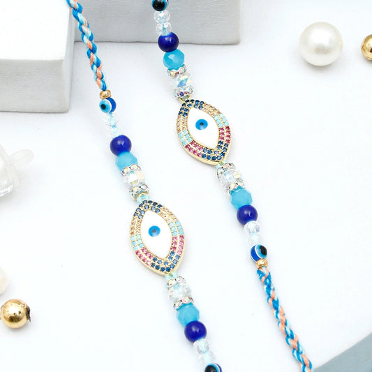 Pack Of 2 Nazar Evil Eye Rakhi