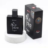 Crystal Flower Evil Eye Rakhi Gift Set for Brother with UXR Royal Life Perfume