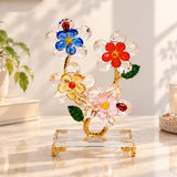 Golden Garden Crystal Flower Tree