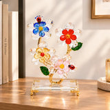 Golden Garden Crystal Flower Tree