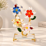 Golden Garden Crystal Flower Tree