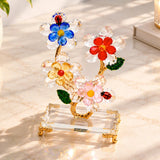 Golden Garden Crystal Flower Tree
