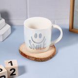 Smile Wavy Text Iridescent Ceramic Mug