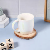 Smile Wavy Text Iridescent Ceramic Mug