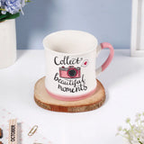 Collect Beautiful Moments Camera Ceramic Mug